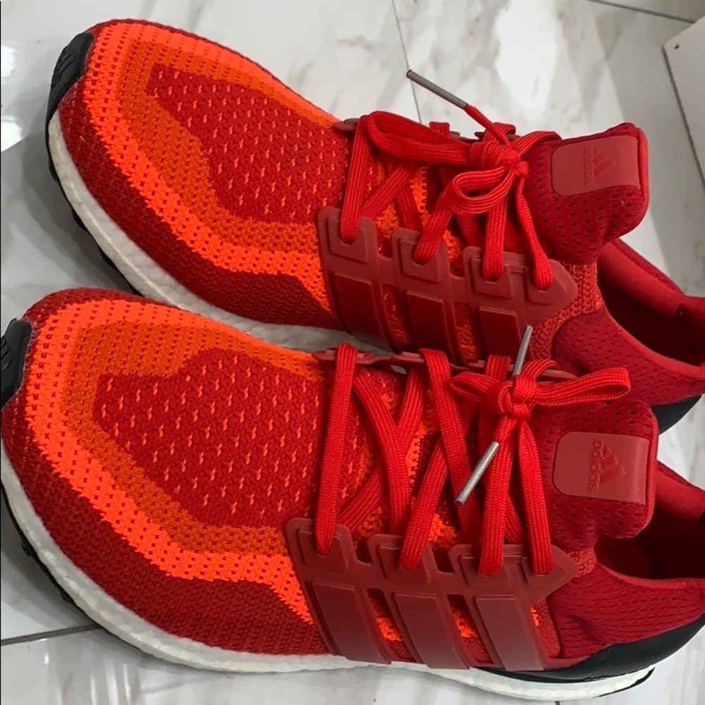adidas ultra boost 2.0 red gradient. Size 11.5 men